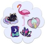 Glitter pins