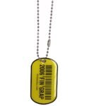 Printed dog tag