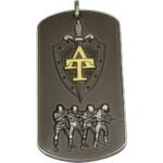 Die-Stamped brass dog tag - Image 2