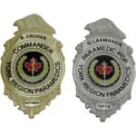 Police fire badge - Image 2
