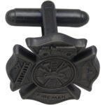 Cufflink without enamel
