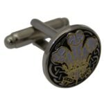 Two-tone plated cufflink - Image 3