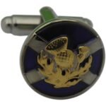 Two-tone plated cufflink - Image 4