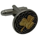 Two-tone plated cufflink - Image 5