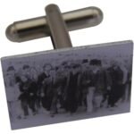 Aluminium printed cufflink