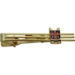 Imitation hard enamel tie clip - Image 6
