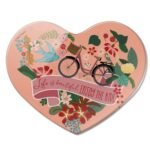 Metal fridge magnet with Imitation hard enamel and printed logo - Image 2