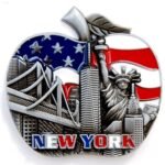 Tourist fridge magnet with Soft enamel - Image 2
