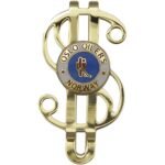 #102 Dollar shaped money Clip