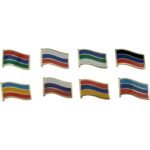 Flag pin