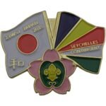 Double flag pin - Image 3