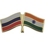 Double flag pin - Image 6