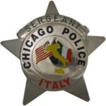 Custom 5-point stars shaped police badge - Image 3