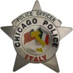Custom 5-point stars shaped police badge - Image 6