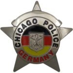 Custom 5-point stars shaped police badge - Image 4