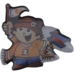 Custom printed lapel pin