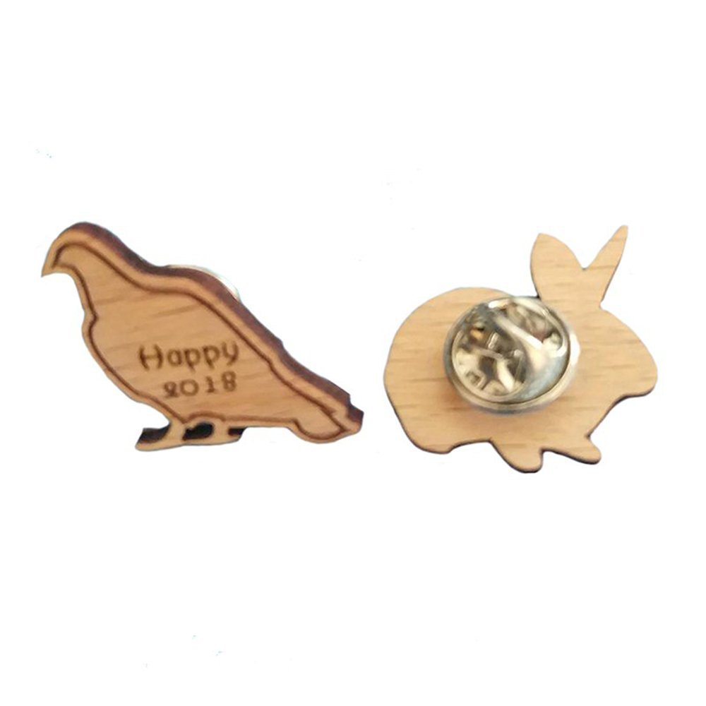 1724137129747264_f922b2c5.jpg Wooden Products- Lapel pins - Image 1