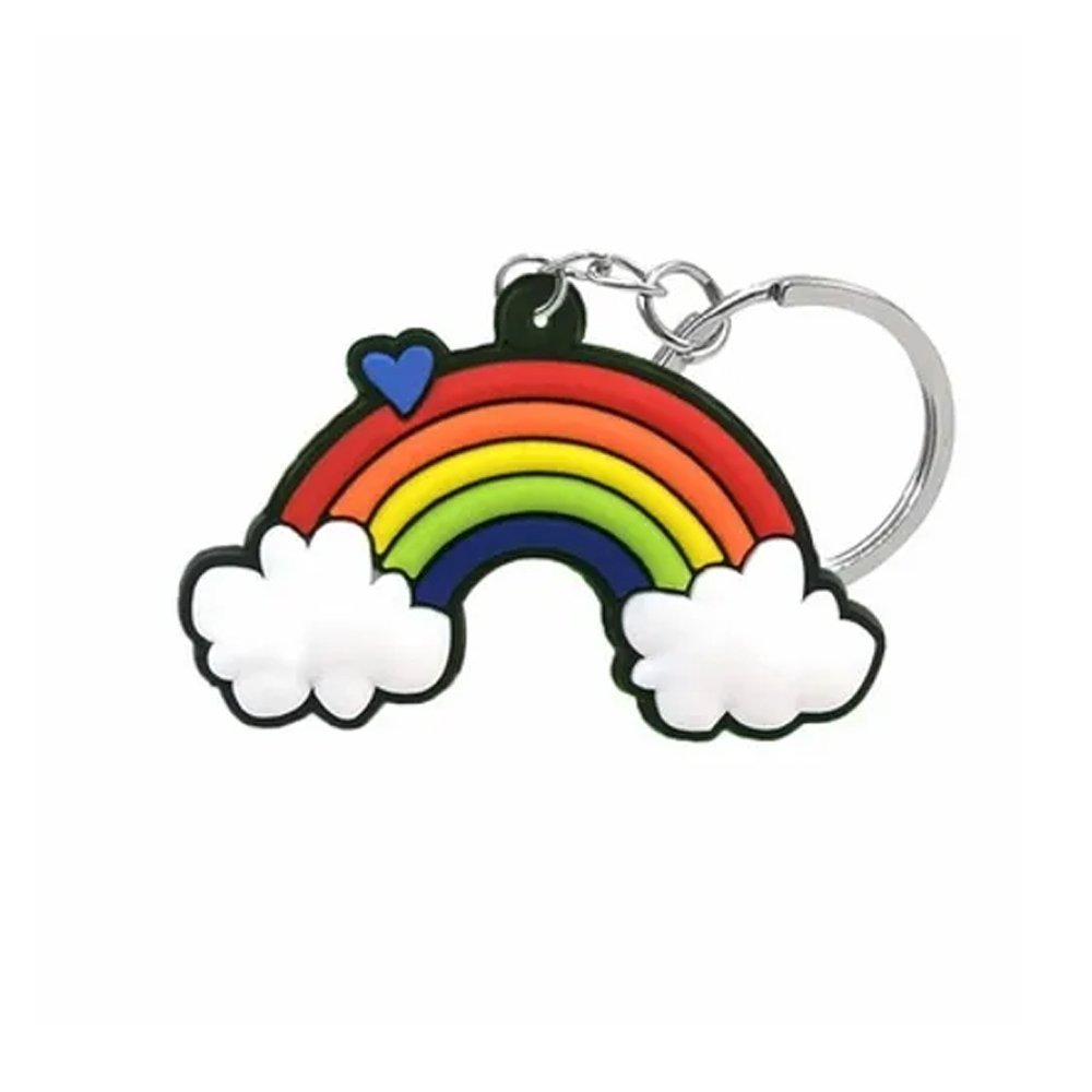 1725355517458891_5fcf8ab4.jpg PVC Keychains & Rubber Keyring Rainbow designs - Image 1