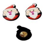 Soft Rubber PVC Lapel Pins (Christmas)
