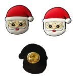 Soft Rubber PVC Lapel Pins (Christmas) - Image 3